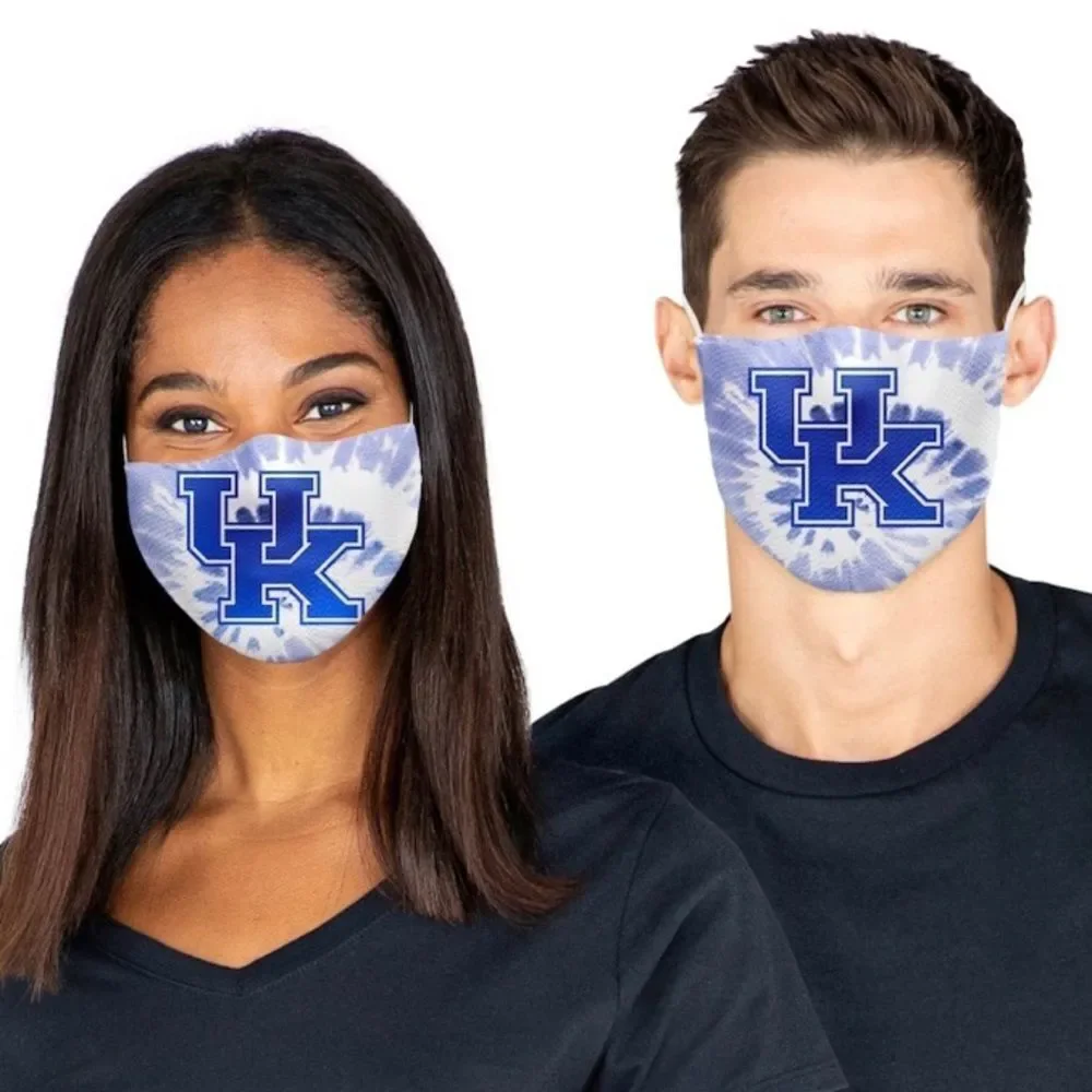 NIP UNIVERSITY of KENTUCKY WILDCATS NCAA Face Covering Face Mask Masks Set of 3
